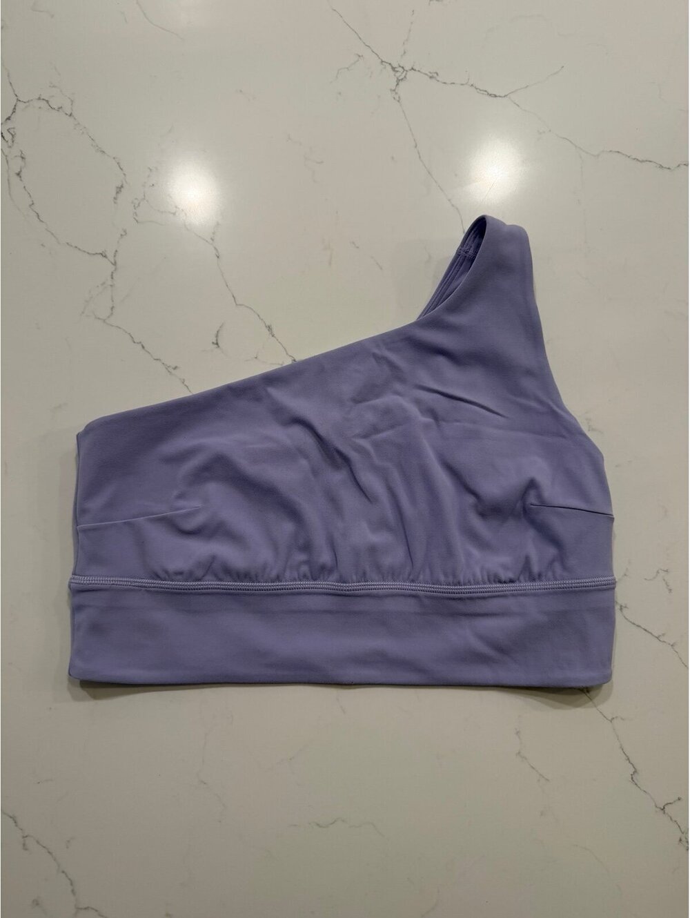 Lululemon Align Asymmetrical Bra C/D Cup - Lilac Smoke - Size 12